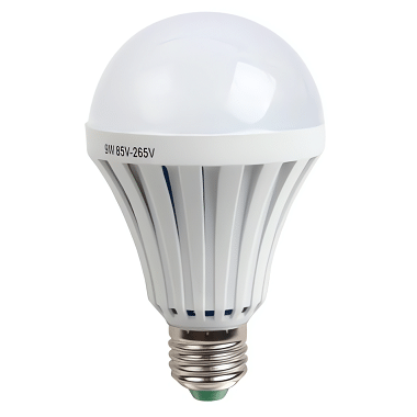 Rechargeable Bulb LED Intelligent Emergency Bulb for Power Outage Restaurants, Guest Rooms, Camping, Hiking, Daylight White