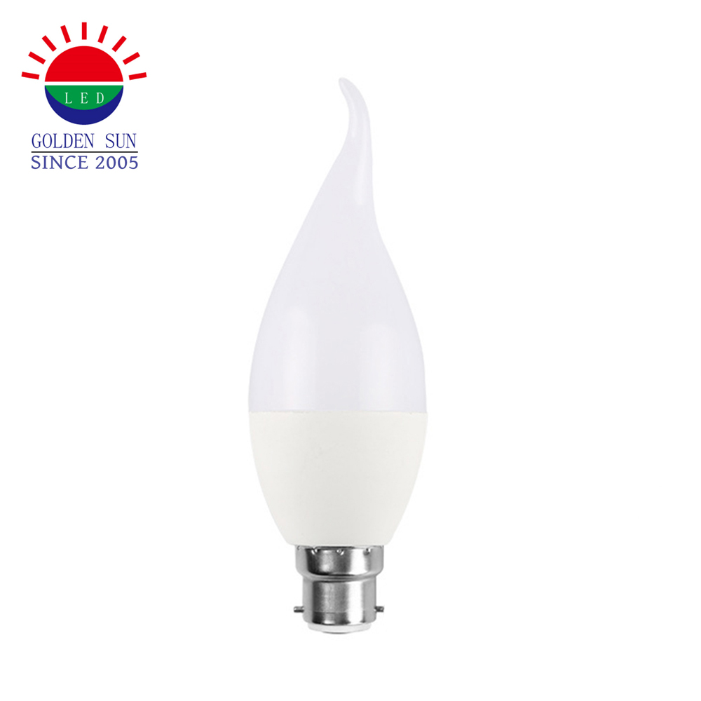 LED Candelabra Dipped Light Bulbs 3W/5W/7W E12 E14 E22 E26 Flame Candle SMD 110V 220V Lamp