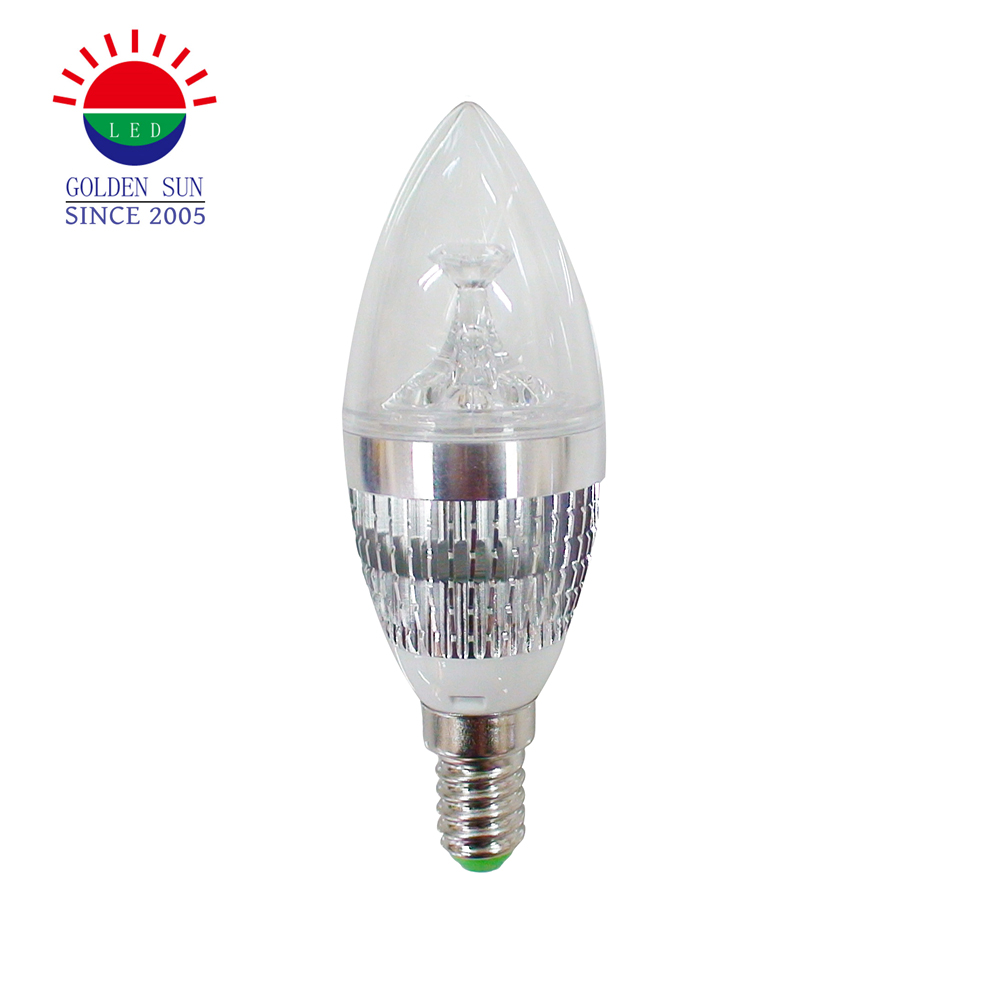 LED Dimmable Candelabra Bulbs 5W Soft White E12/E14 Candle Lights Bulb