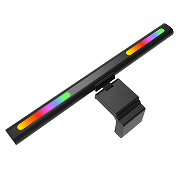Desk Lamp Monitor Light Bar, 400mm LED Computer Screen Light Bar, RGB, 5 Colors Dimmable 10 Brightnesses Computer Screen Light Bar